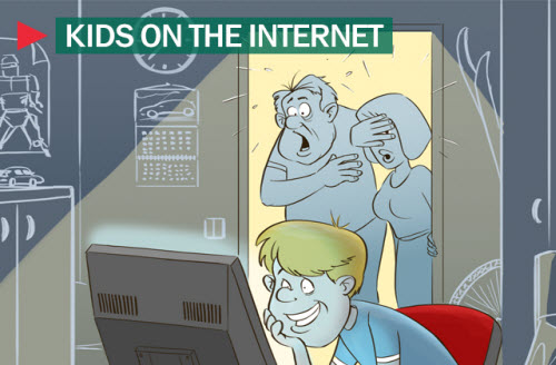 Những nguy hiểm tiềm tàng khi trẻ sử dụng mạng internet.