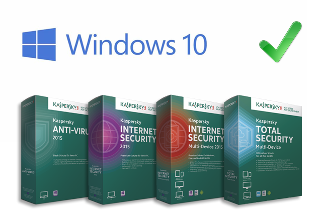Kaspersky 2017 có cài được trên Windows 10 hay ko?